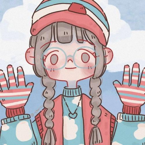 吃瓜群众闺蜜头像动漫版,带你领略二次元魅力