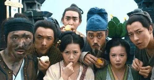 水浒传吃瓜群众图片视频,围观英雄好汉的众生相